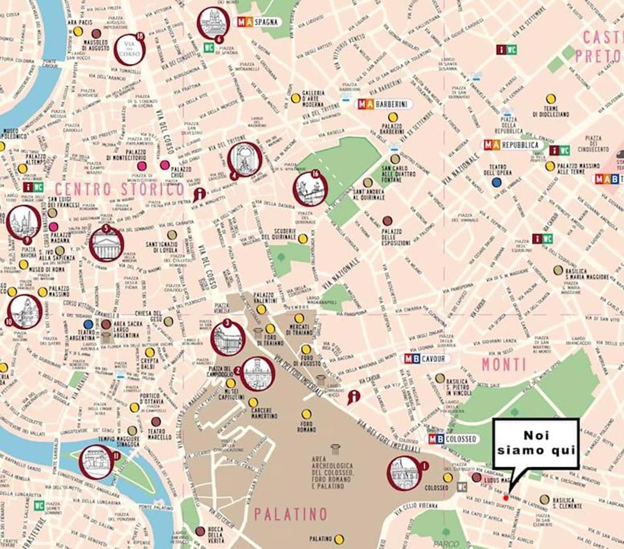 150 M Dal Colosseo - Appartamento Minerva Roma Dış mekan fotoğraf